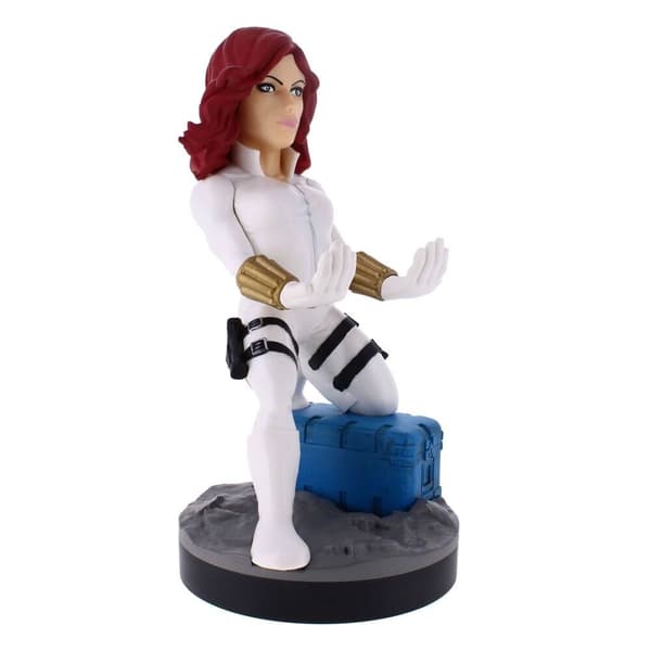 Marvel Black Widow figure clamping bracket Cable guy 21cm