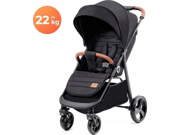 Nascita KINDERKRAFT sportinis vežimėlis GRANDE PLUS, pilkas, KSGRAN00GRY0000