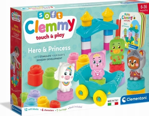 Clementoni Klocki Clemmy-prinsesser