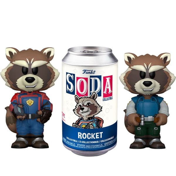 Funko Vinyl Soda: Gotg3- Rocket W/ch(m)
