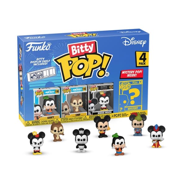 Funko Bitty Pop: Disney - Goofy 4pk