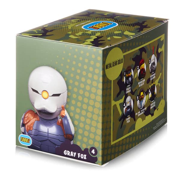 Numskull - TUBBZ Badanka - Metal Gear Solid - Gray Fox - 9cm