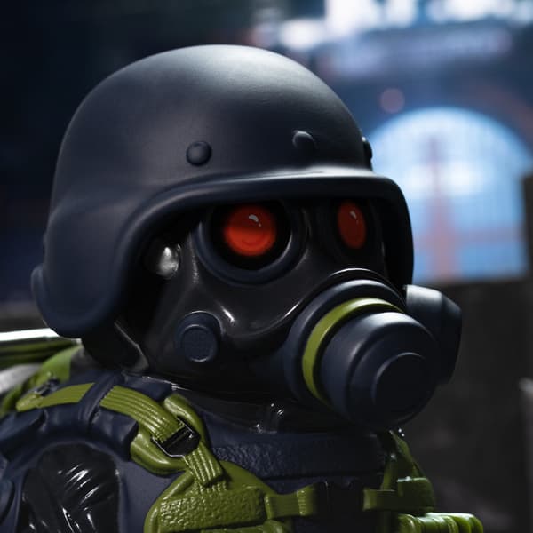 Numskull - Best of TUBBZ badankor i låda - Resident Evil - Hunk - 9cm