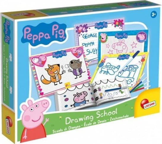 Peppa Pigin piirustuskoulu 92215 LISCIANI s12