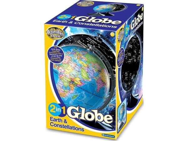 Brainstorm 2 In 1 Globe Earth And Constellations
