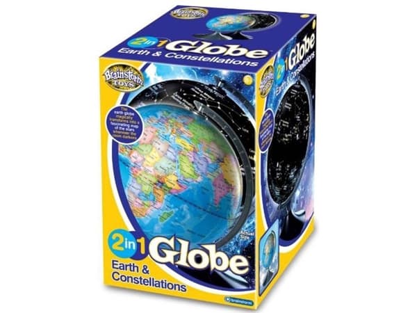 Brainstorm 2 In 1 Globe Earth And Constellations