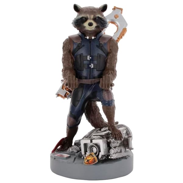 Marvel Guardians of the Galaxy Rocket Raccoon clamping bracket Cable guy 20cm Flerfarvet