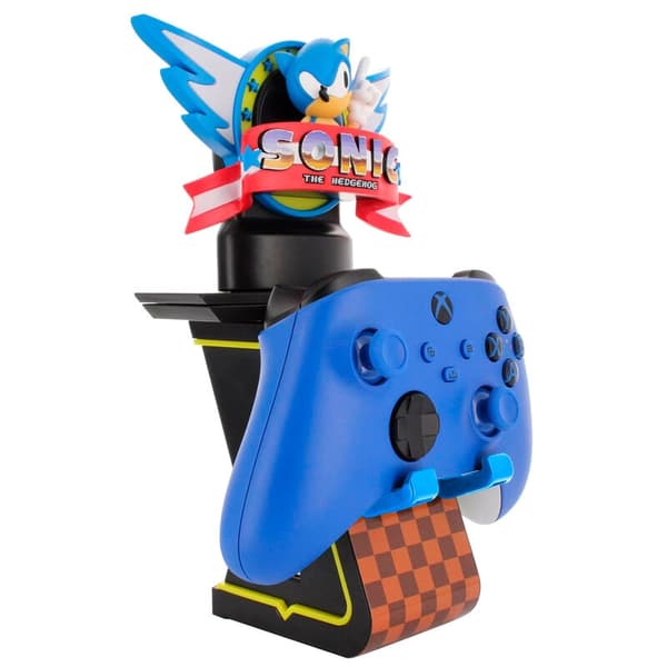 Sonic The Hedgehog Classic Sonic clamping bracket Cable guy Ikon 20cm