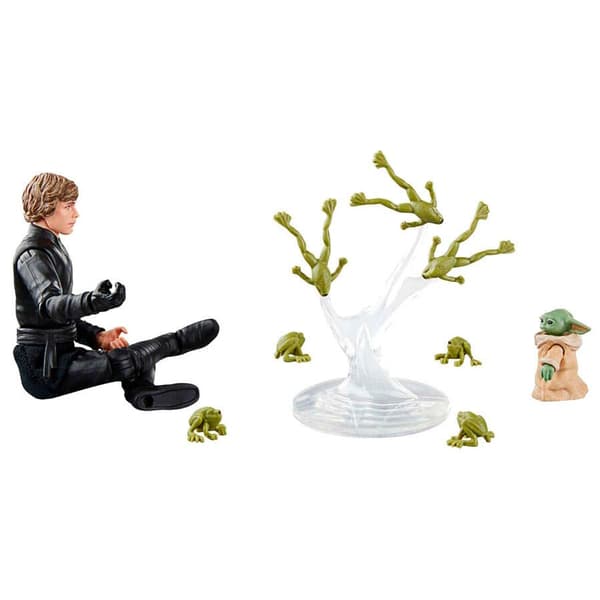 Star Wars The Book of Boba Fett Luke Skywalker & Grogu figures 9,5cm
