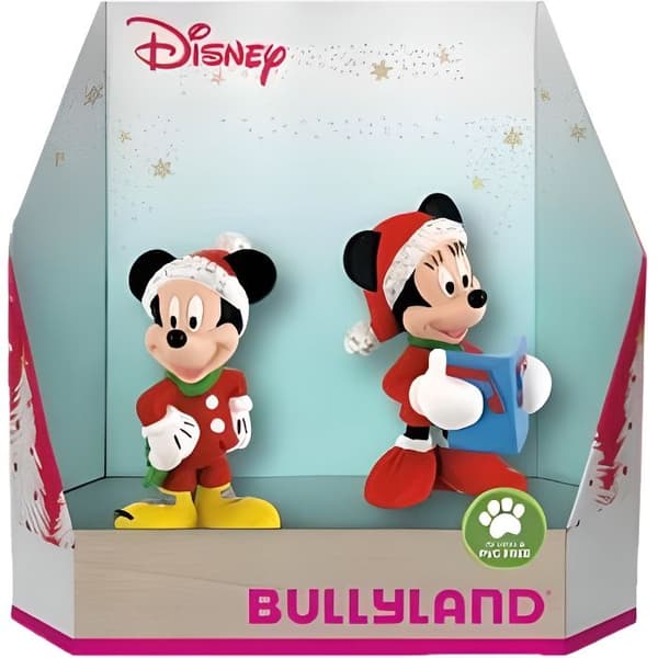 Musse Pigg-figurer - Bullyland - Paket med 2 - Musse Pigg-licens