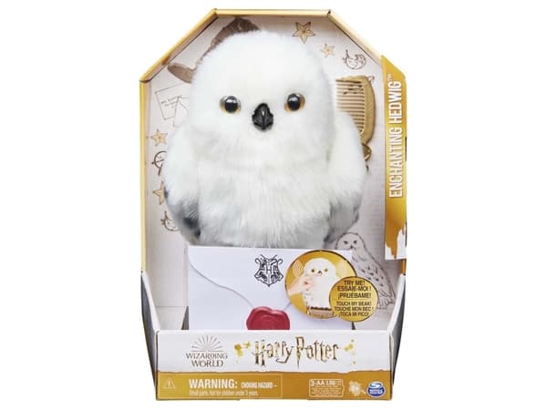 Wizarding World WWO INA Enchanting Hedwig GML, Pojke/flicka, 5 År, Låter