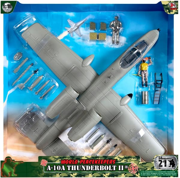 World Peacekeepers 1:18 A-10A Thunderbolt II stridsflygplan