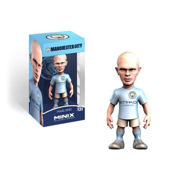 Minix - Fotboll - Manchester City - Erling Haaland "009" - 12cm statyett