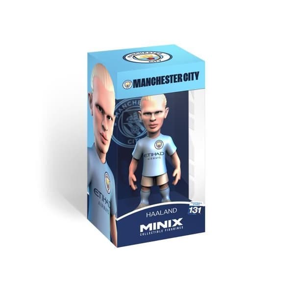 Minix - Fotboll - Manchester City - Erling Haaland "009" - 12cm statyett