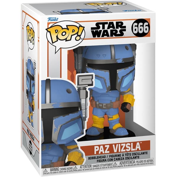 POP figure Star Wars Mandalorian Paz Vizsla