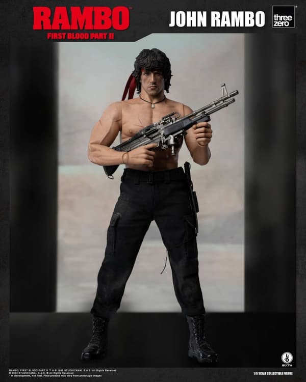 Rambo: Ensimmäinen veri osa II - John Rambo 1:6 Toimintahahmo
