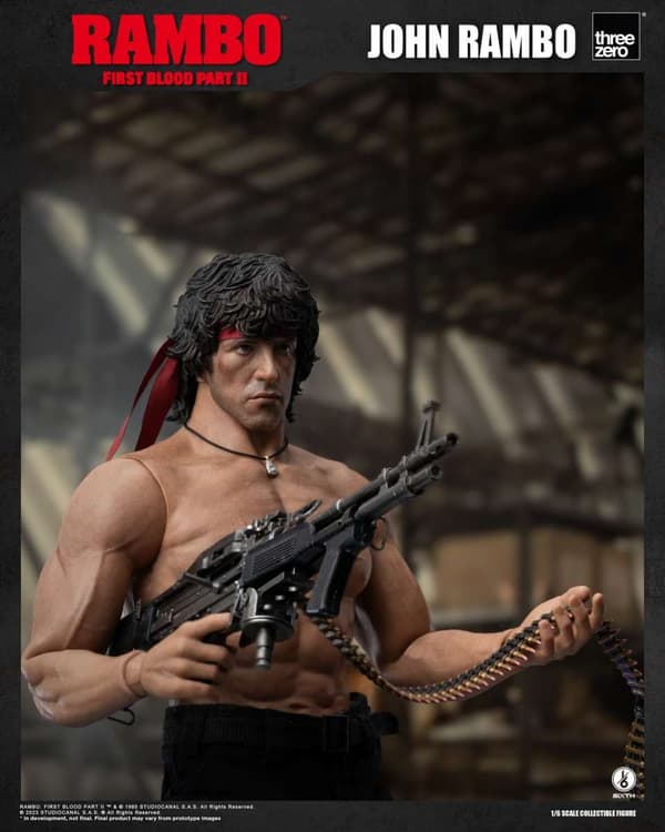 Rambo: Ensimmäinen veri osa II - John Rambo 1:6 Toimintahahmo