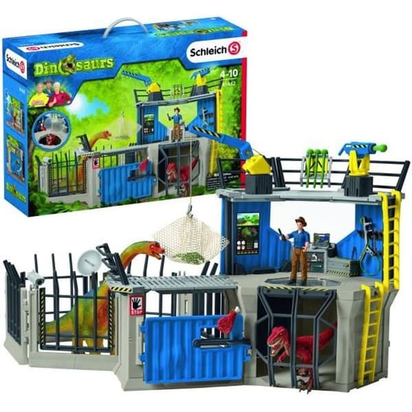 SCHLEICH - Stor Dino Research Station - 41462 - Dinosaurier Range