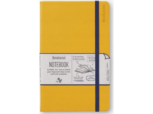 Bookaroo Notebook Journal A5 - Yellow