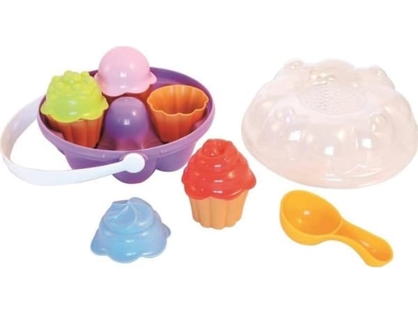 Cupcakeformar i en korg 32002