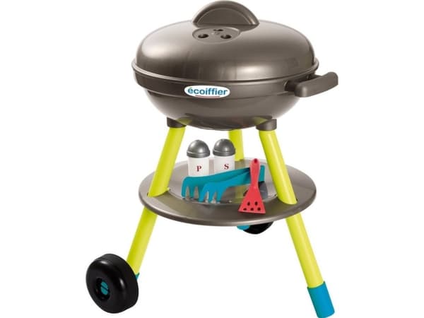 Sort kuglegrill m/tilbehør