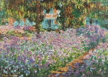 Enjoy Pussel 1000 el. konstnärens trädgård i Giverny, Claude Monet
