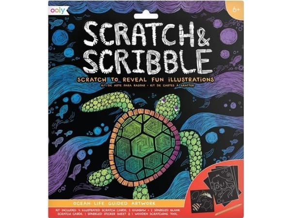 Scratch &amp; Scribble Underwater World Scratchers