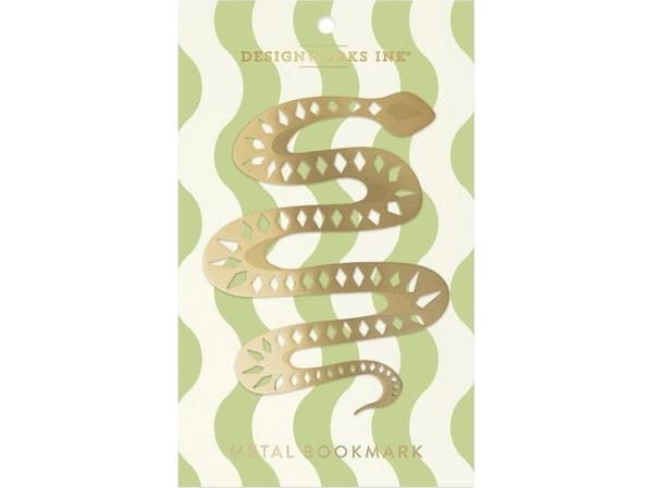 Designworks Ink Metallinen kirjanmerkki - Mister Slithers