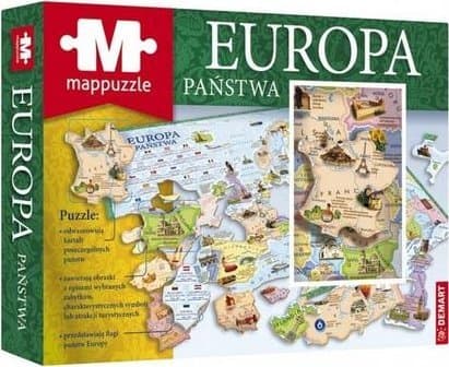 Mappuzzle - Valtioiden Eurooppa