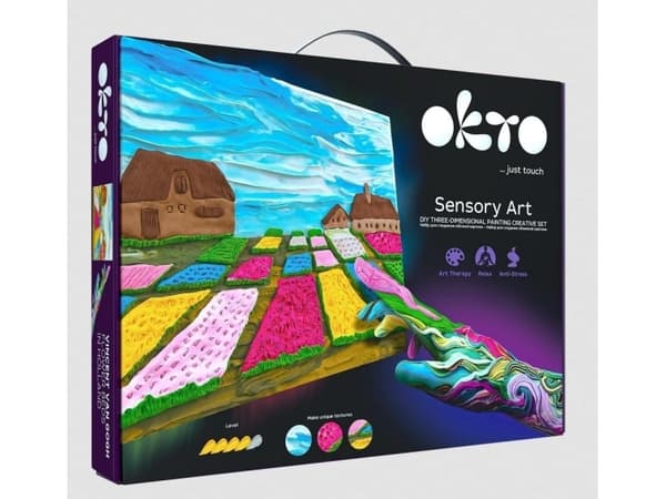 Okto creative - Blomsterbed i Nederland 30x40cm