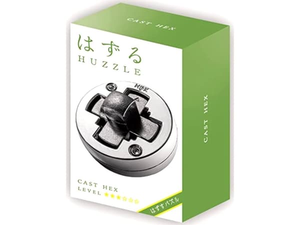 G3 Cast Huzzle HEX 3/6 metallinen palapeli