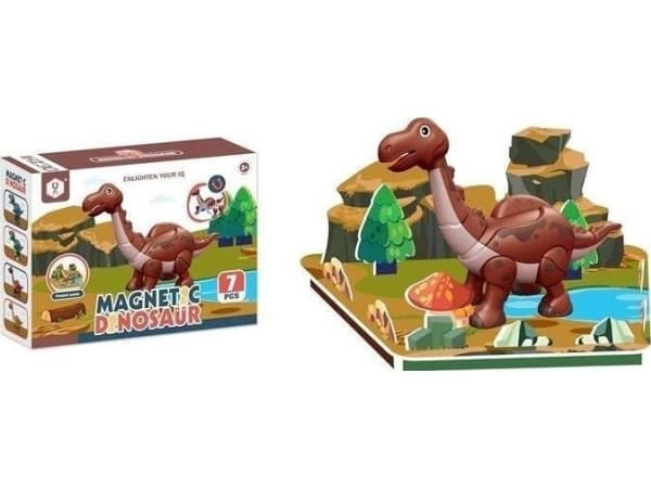 Swede Dinosaurie magnetisk hopfällbar figur
