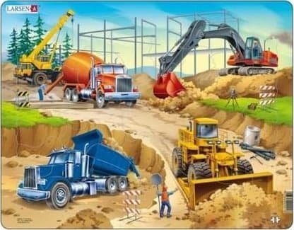 Larsen Puzzle Maxi Construction Puzzle
