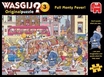 Jumbo Wasgij Original 3- 3 Full Monty Fever 1000 brikker puslespill (81923)
