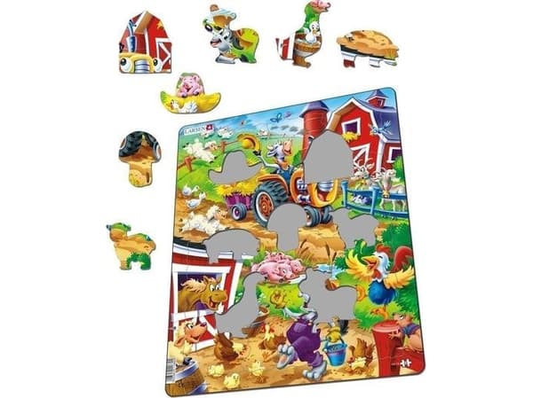 Larsen Puzzle Backyard Maxi