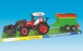 Tractor with agricultural machinery