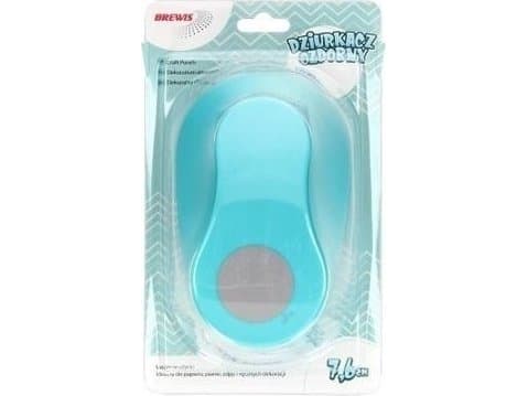 Dekorativ punch - Circle 7,6cm MIX
