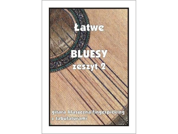 Wydawnictwo Muzyczne Contra Łatwe Bluesy z.2 - klassisk gitar/fingerplukking