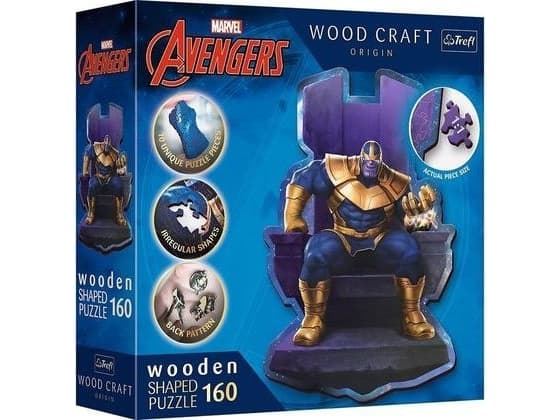 Trefl puinen palapeli 160 Thanos valtaistuimella TREFL