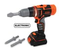 Miniatyrbild 1 av 3: Smoby Elektronisk borrmaskin och skruvdragare Black &amp; Decker