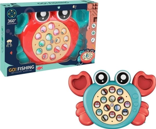 Crab fishing with batteries