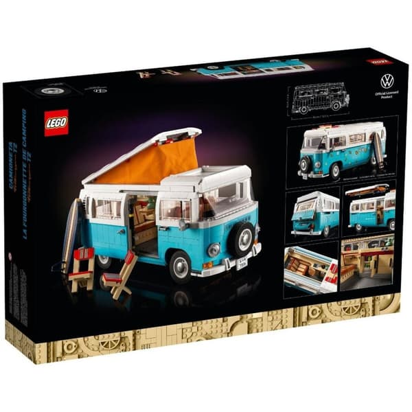 Konstruktionsspil Lego Volkswagen T2 Camper Van 10279 2207 Dele