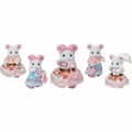 Miniatyrbillede 2 af 2: Playset Sylvanian Families The fashion suitcase and big sister marshmallow mouse For Children