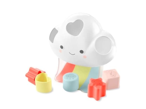 Silver Lining Cloud Feel ings Shape Sorter