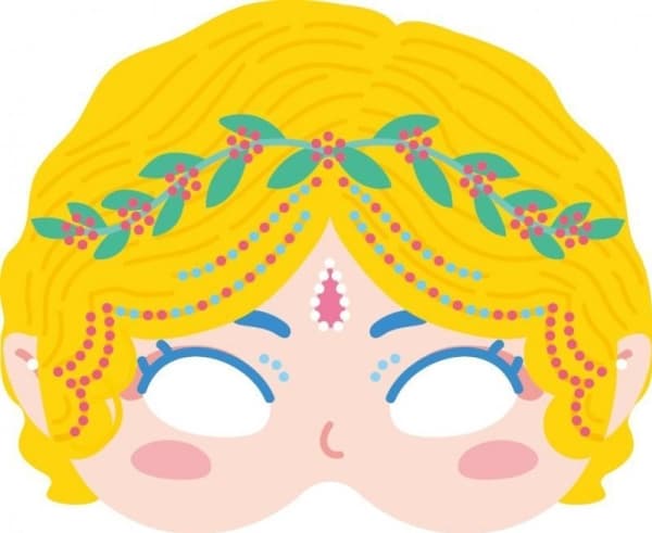 Russell Avenir Dekorer masken - Prinsesser