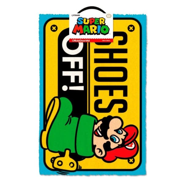 Pyramid Super Mario (shoes Offnbsp;colour) Door Mat