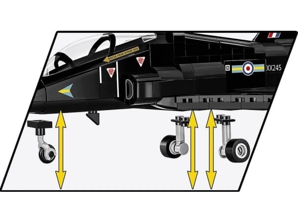 COBI BAe Hawk T1, Byggklossar, 8 År, 362 styck