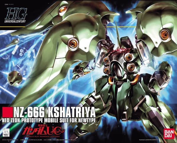 Bandai HGUC Kshatriya