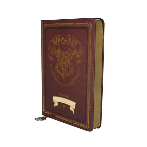 Blue Sky Harry Potter A5 Chunky Foil Notebook Burgundy - Hogwarts Cre