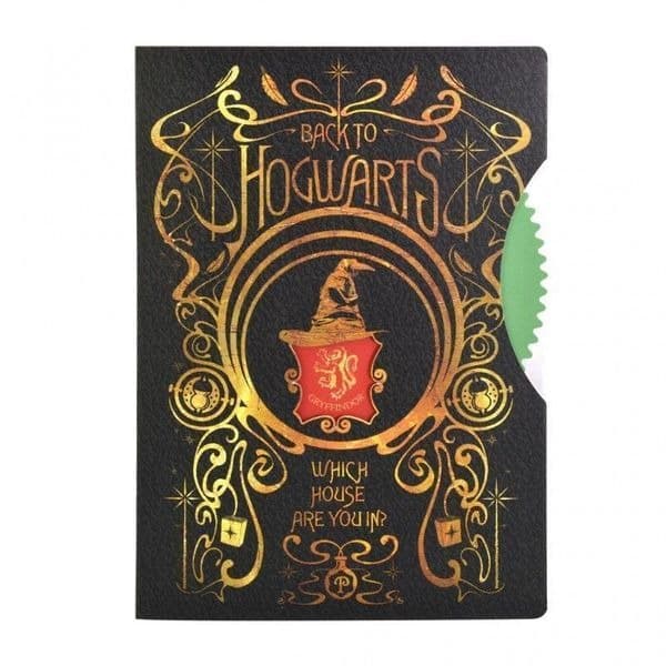 Blue Sky Harry Potter Spinner Notebook - Colourful Crest